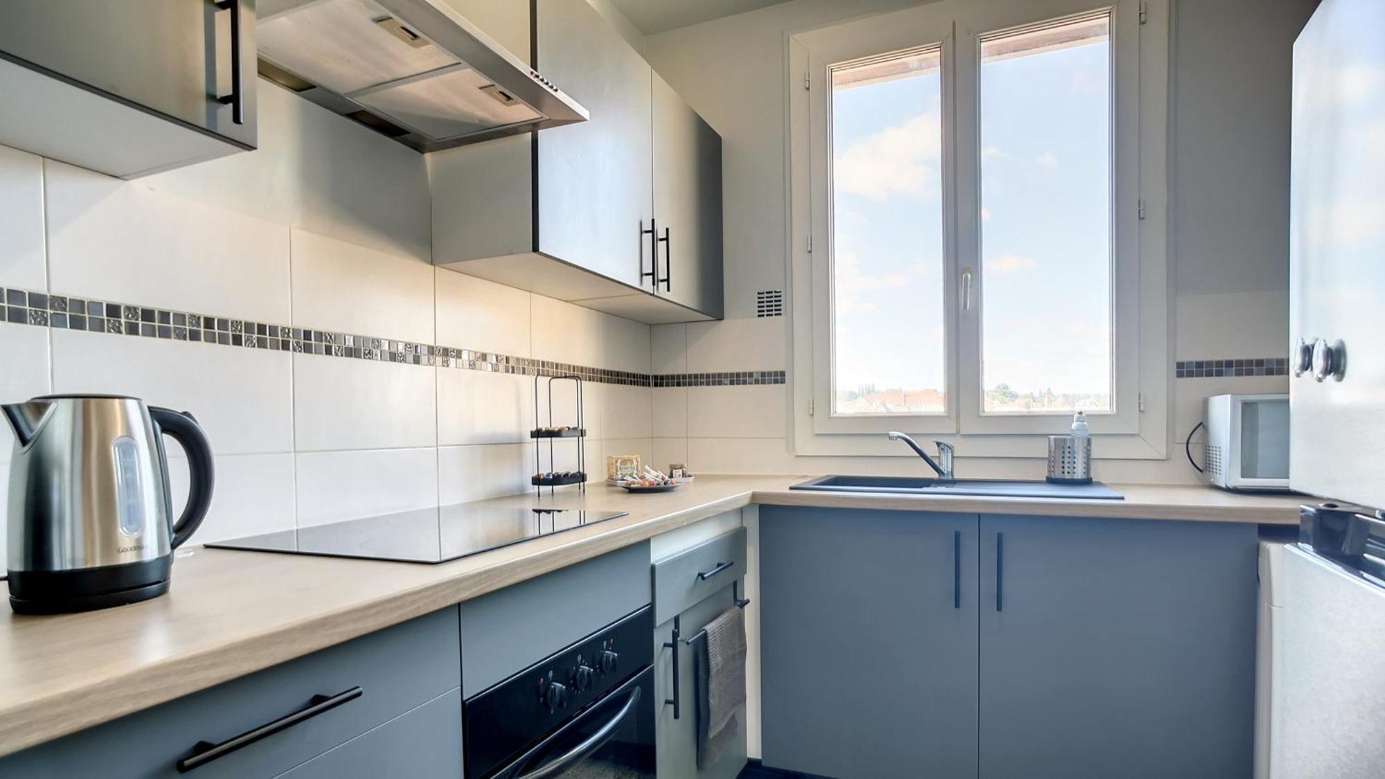 15 Mn De Paris, Perle Rare Avec Vue - 2 Chambres Groslay Bagian luar foto