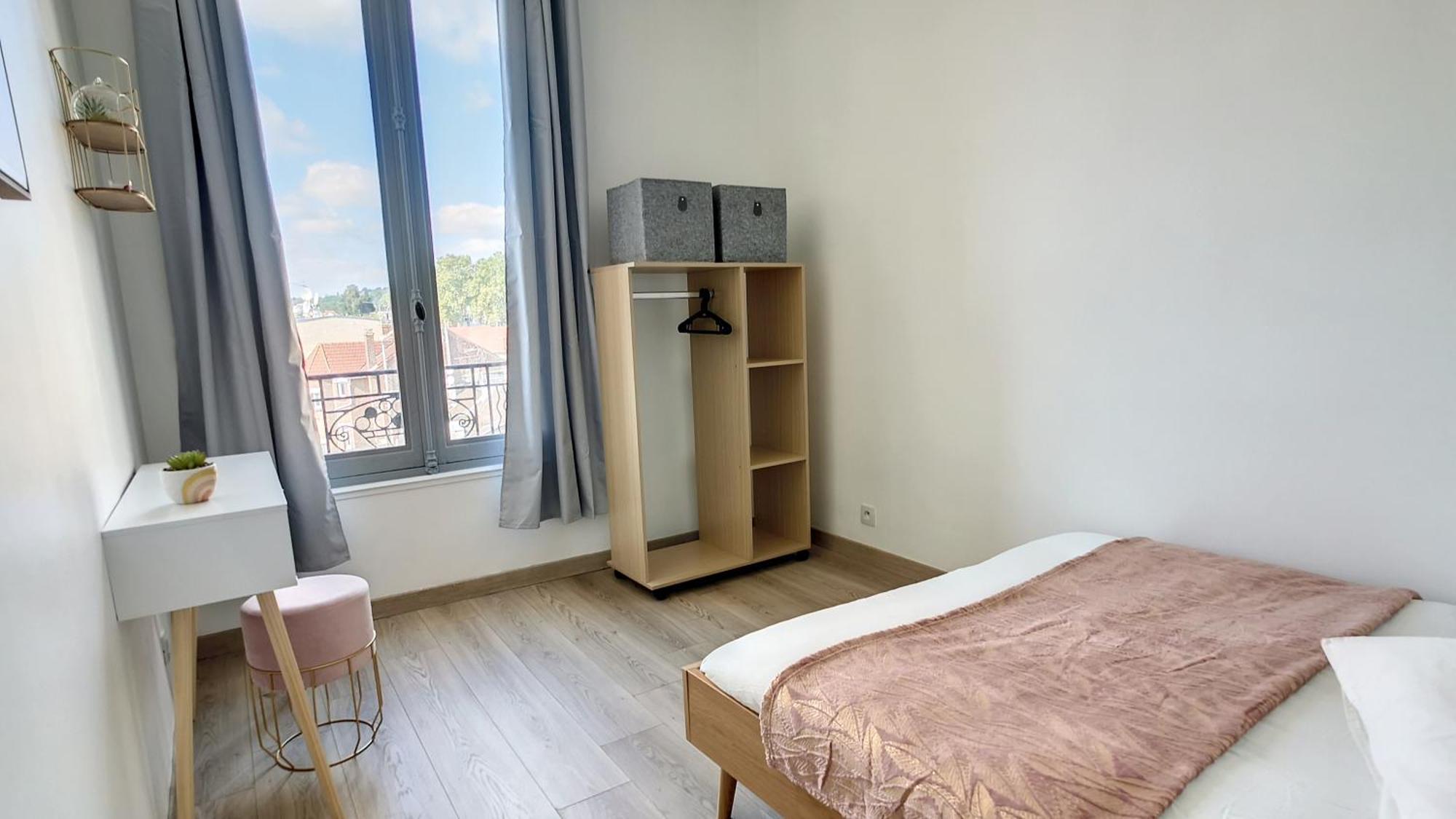 15 Mn De Paris, Perle Rare Avec Vue - 2 Chambres Groslay Bagian luar foto